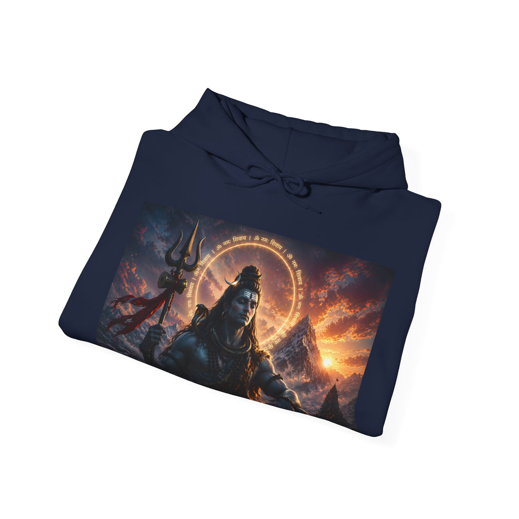 Lord Shiva Hoodie ॐ नमः शिवाय – Mahadev Shiva Graphic Hoodie – Divine Power Streetwear