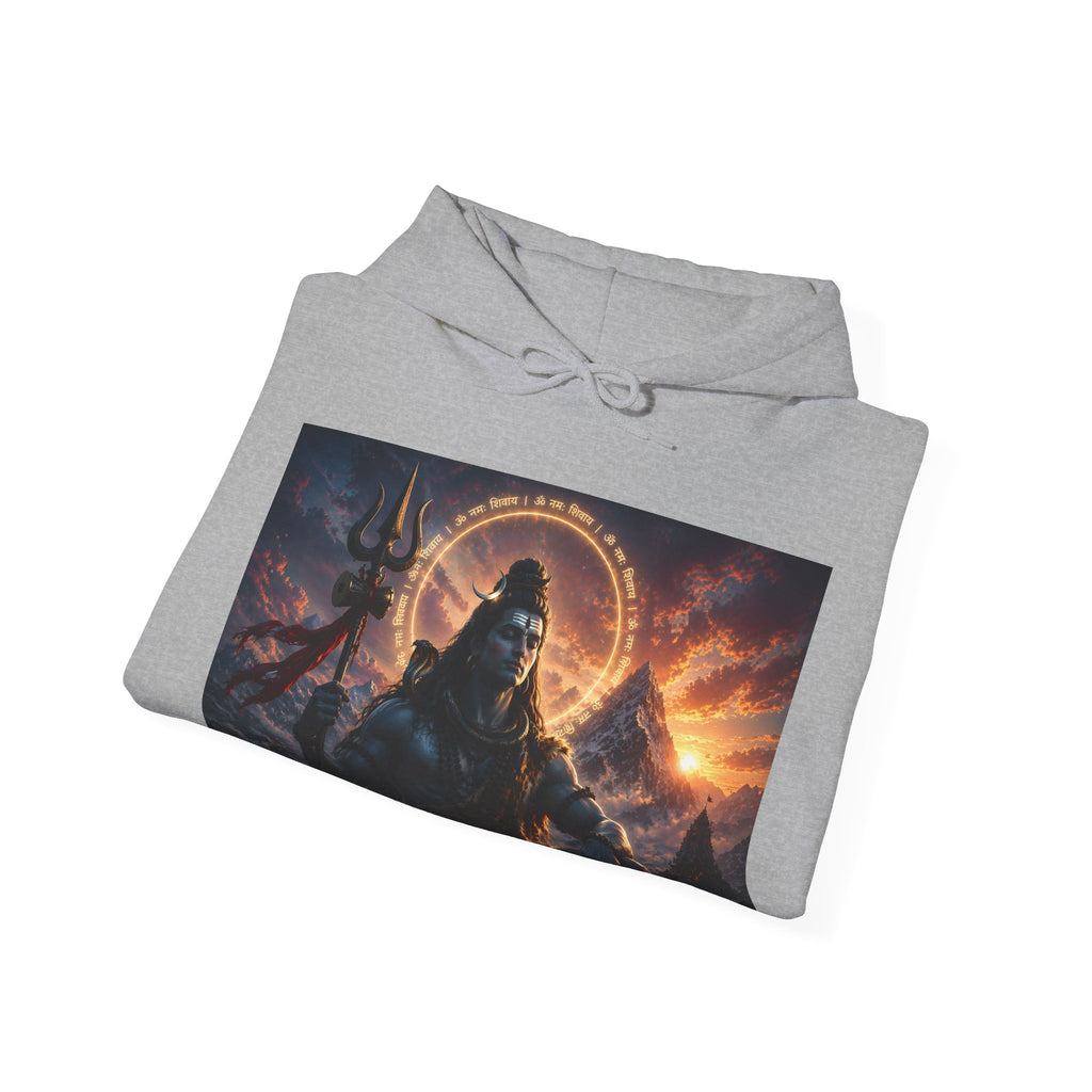 Lord Shiva Hoodie ॐ नमः शिवाय – Mahadev Shiva Graphic Hoodie – Divine Power Streetwear