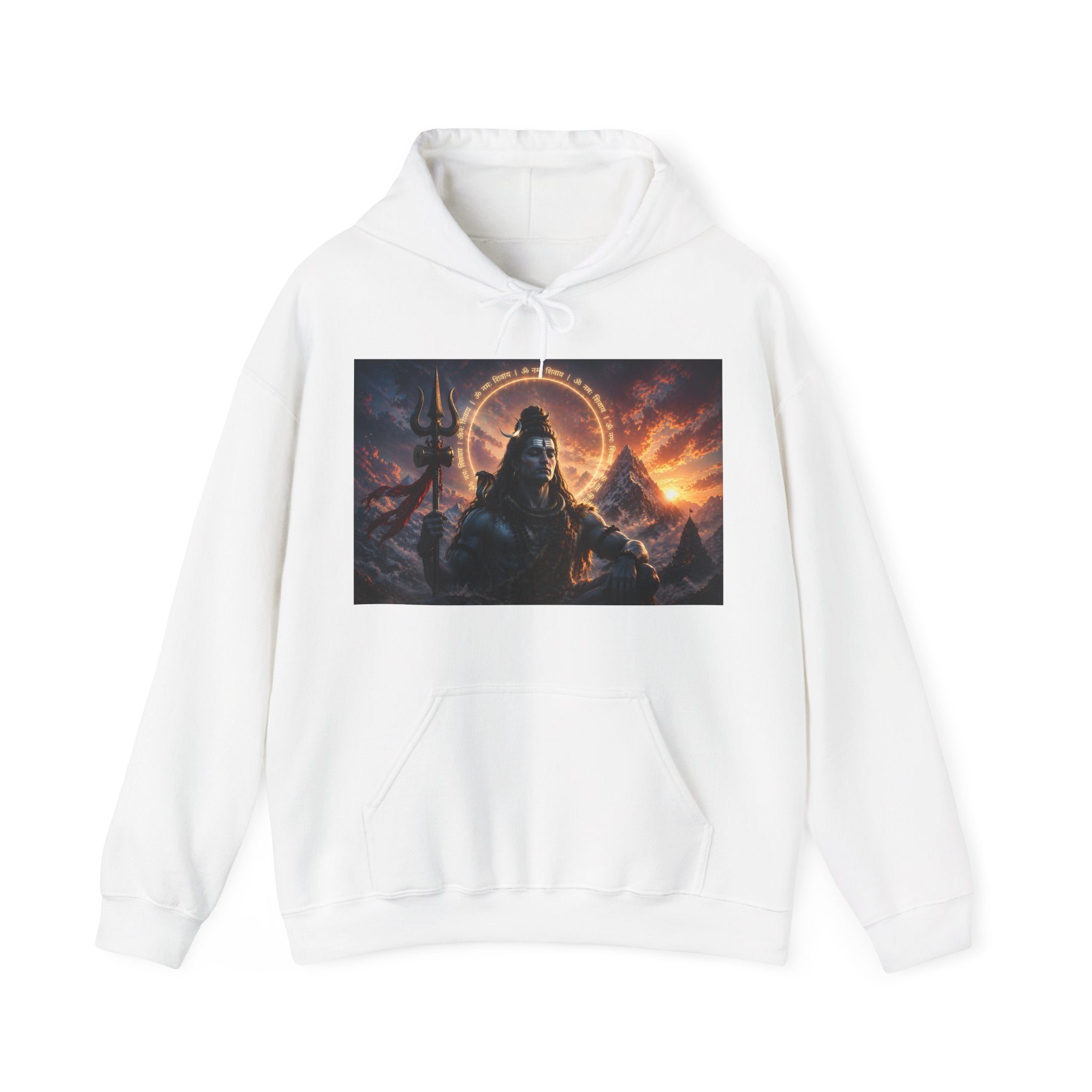 Lord Shiva Hoodie ॐ नमः शिवाय – Mahadev Shiva Graphic Hoodie – Divine Power Streetwear
