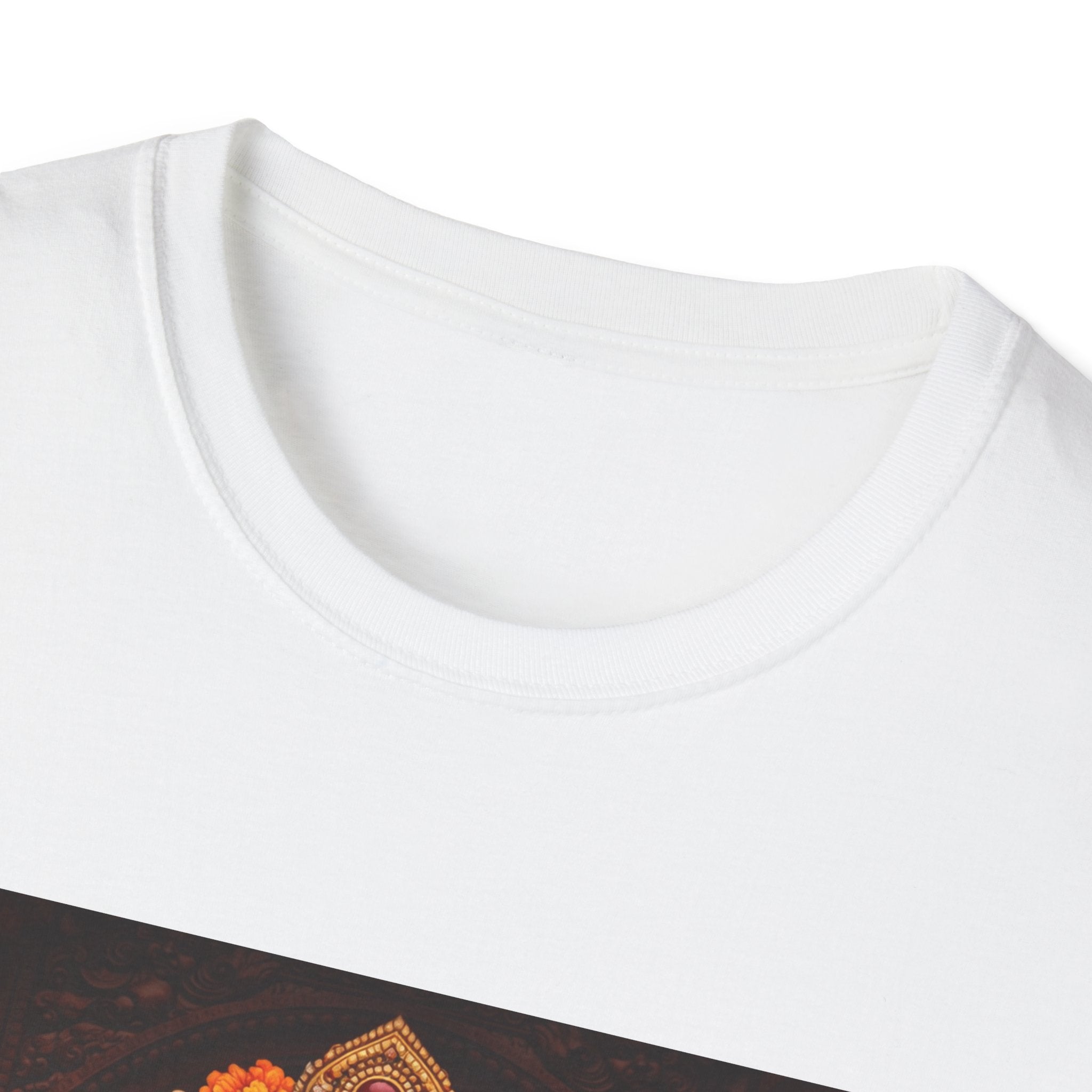 Goddess Durga Portrait T-Shirt — Hindu Divine Art Tee for Puja & Festivals