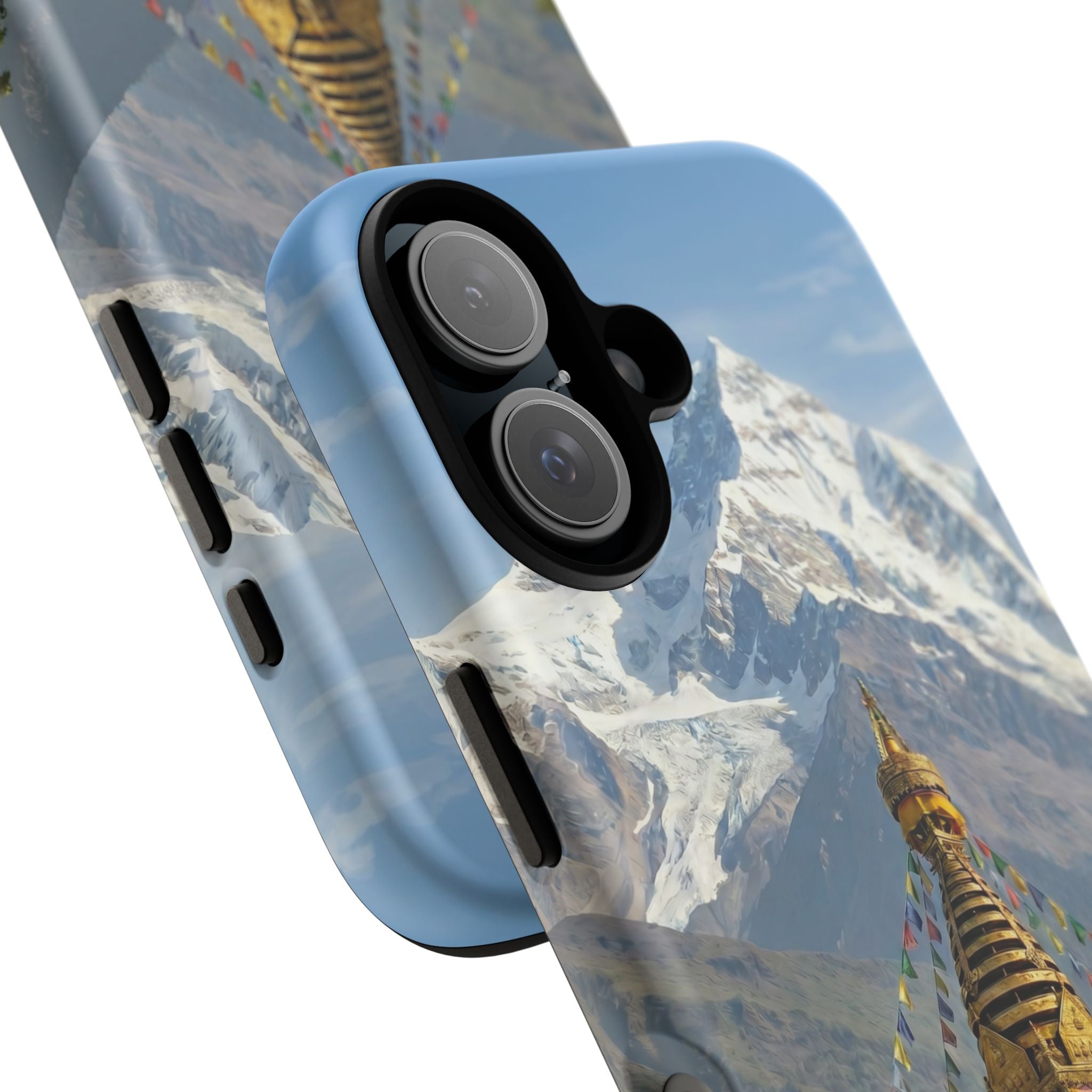 Phone Case - Himalayan Mountain & Stupa Tough Case (Durable Protective Phone Cover)