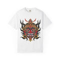 Lakhey Heritage T-Shirt – Nepal Cultural Mask Design (Premium Edition)